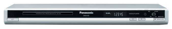 Panasonic DVD-K33EE-S