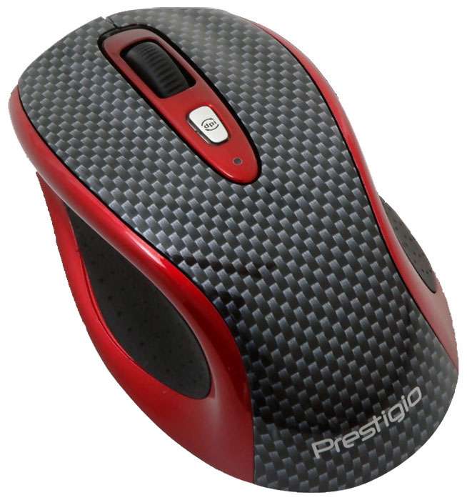 Prestigio Bluetooth Mouse 3D3B Black-Red USB