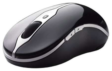 DELL 5-Button Travel Mouse Glossy Obsidian Black